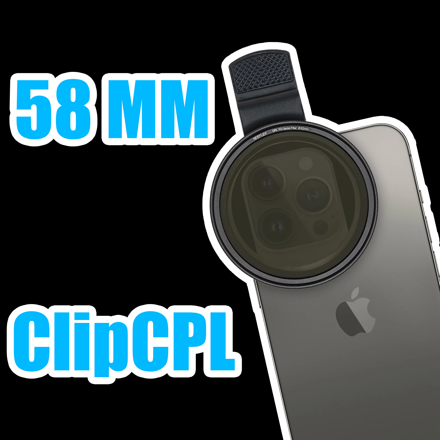 OptixLab CPL Pro Filter 58mm